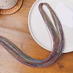 Colorful Ribbon Braided Hair Rope Headstring for Women Girls