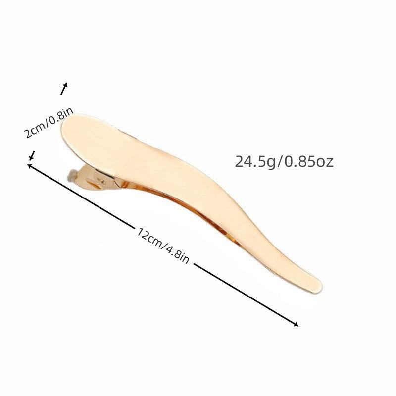 Alloy Hair Accessories French Hair Clip High Ponytail Clip