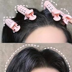 2pcs Heatless Bang Curler Clip Hair Roller Clip