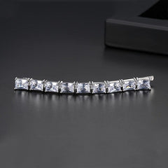 Crystal Longe Hair Clip Bobby Pin Head Jewelry