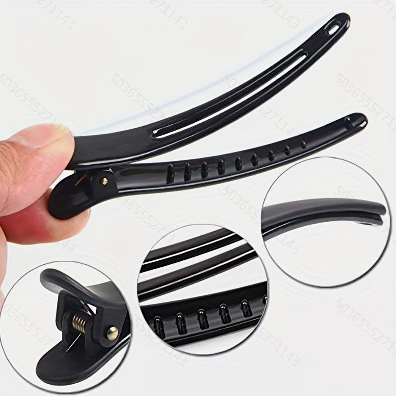 12pcs Plastic Hair Clips Non Slip Hair Accessory