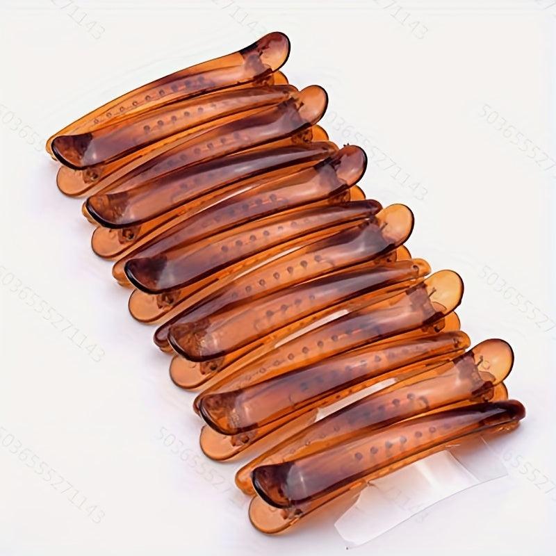12pcs Plastic Hair Clips Non Slip Hair Accessory