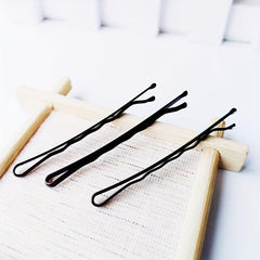 25 Pcs Hair Clips Pins Curly Wavy Slides Bobby Pins Styling Accessories
