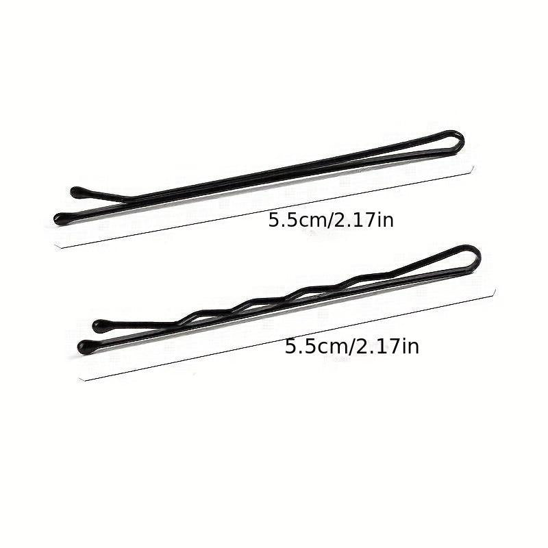 25 Pcs Hair Clips Pins Curly Wavy Slides Bobby Pins Styling Accessories