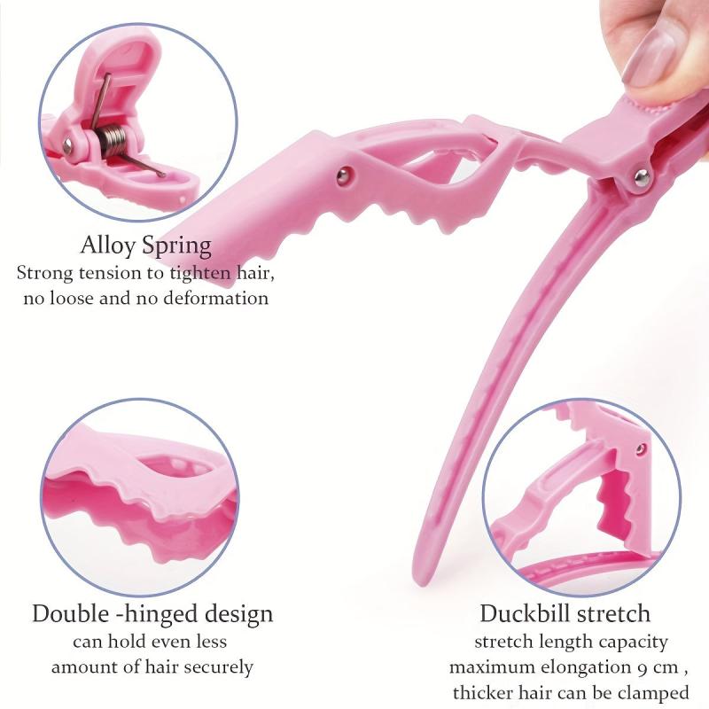 12pcs Solid Hair Clip Salon Hair Styler Hair Styling Tools Hair Accessories