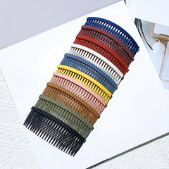 10pcs Frosted Hair Comb Pin for Women Girls