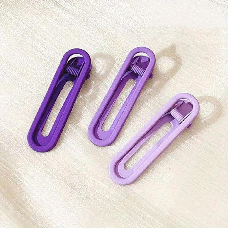 Solid Side Clip Duck Billed Clip Hair Accessory