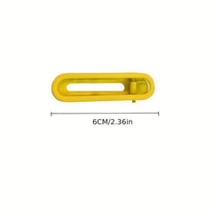 Solid Side Clip Duck Billed Clip Hair Accessory