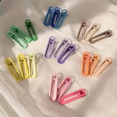 Solid Side Clip Duck Billed Clip Hair Accessory