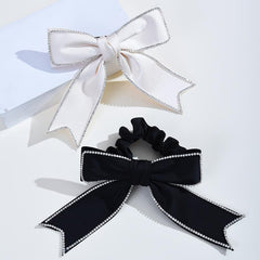 Rhinestone Crystal Bow Hair Tie Hair Clip Hair Accessories