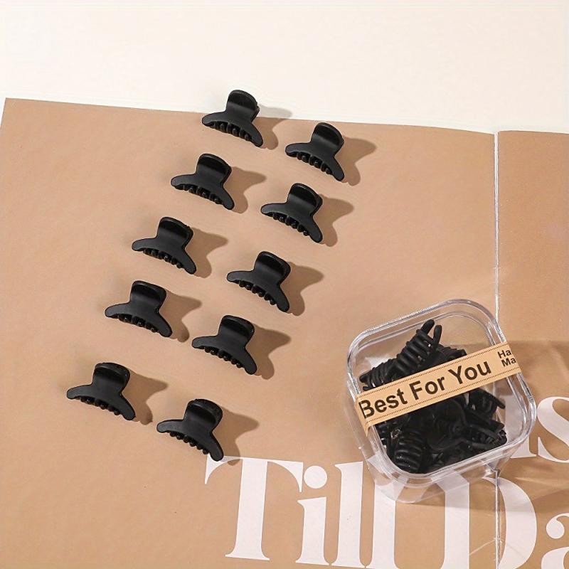 10pcs Cartoon Hair Claw Banana Clip Non Slip Hair Accessory