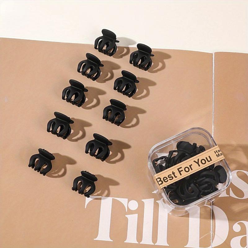 10pcs Cartoon Hair Claw Banana Clip Non Slip Hair Accessory