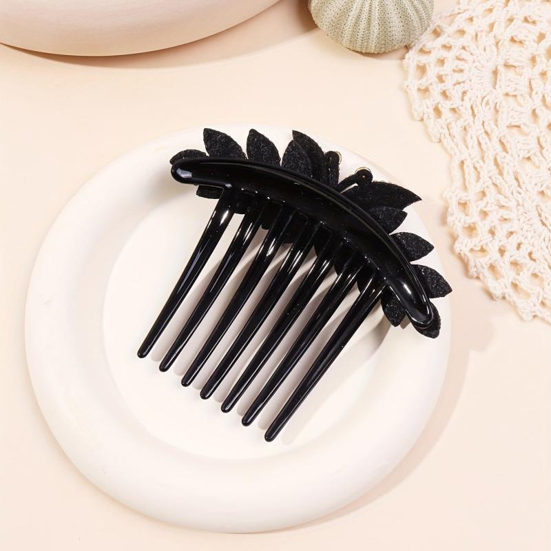 Rhinestone Butterfly Hair Comb Baroque Hair Pin