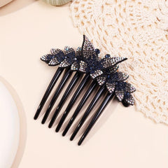 Rhinestone Butterfly Hair Comb Baroque Hair Pin