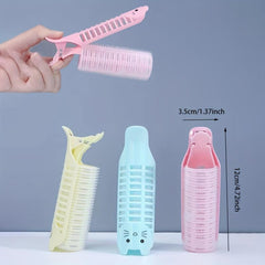 3pcs Heatless Bang Curler Clip Hair Roller Clip Hair Styling Tool