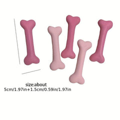 2pcs Bone Shape Hair Clip Y2K Hair Accessories Side Clip