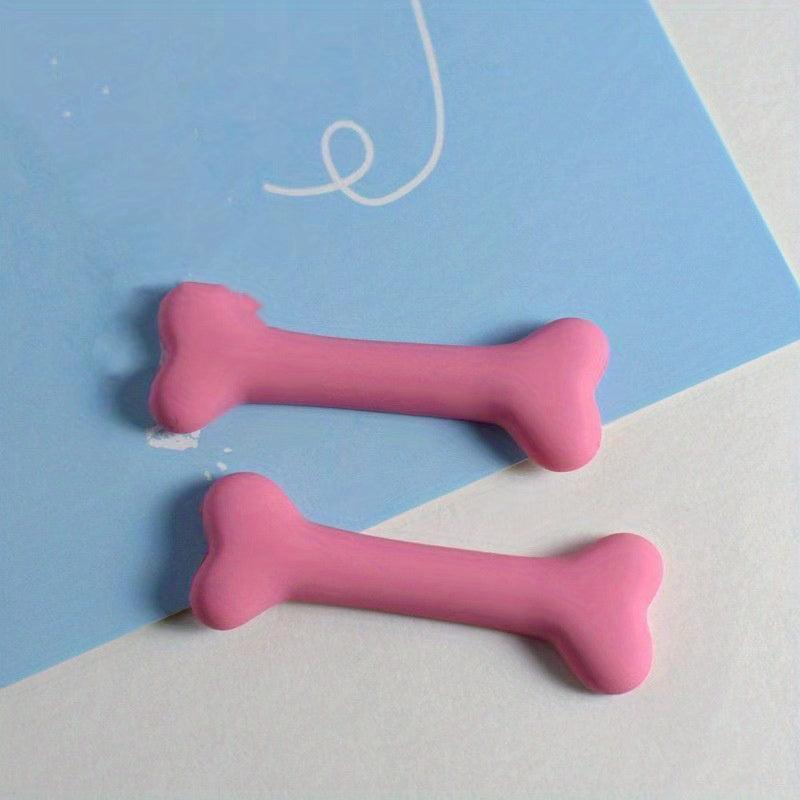 2pcs Bone Shape Hair Clip Y2K Hair Accessories Side Clip