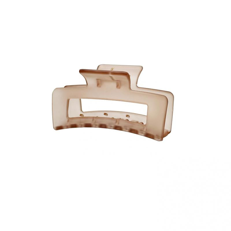 Transparent Rectangle Hair Claws Matted Texture Hair Accessories