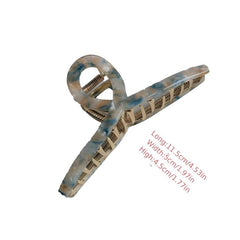 Metal Acetate Hair Claw Clip Strong Hold Hair Jaw Clip