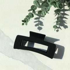 Large Hollow Hair Claw Solid Shark Claw Ponytail Holder Hair Accessories