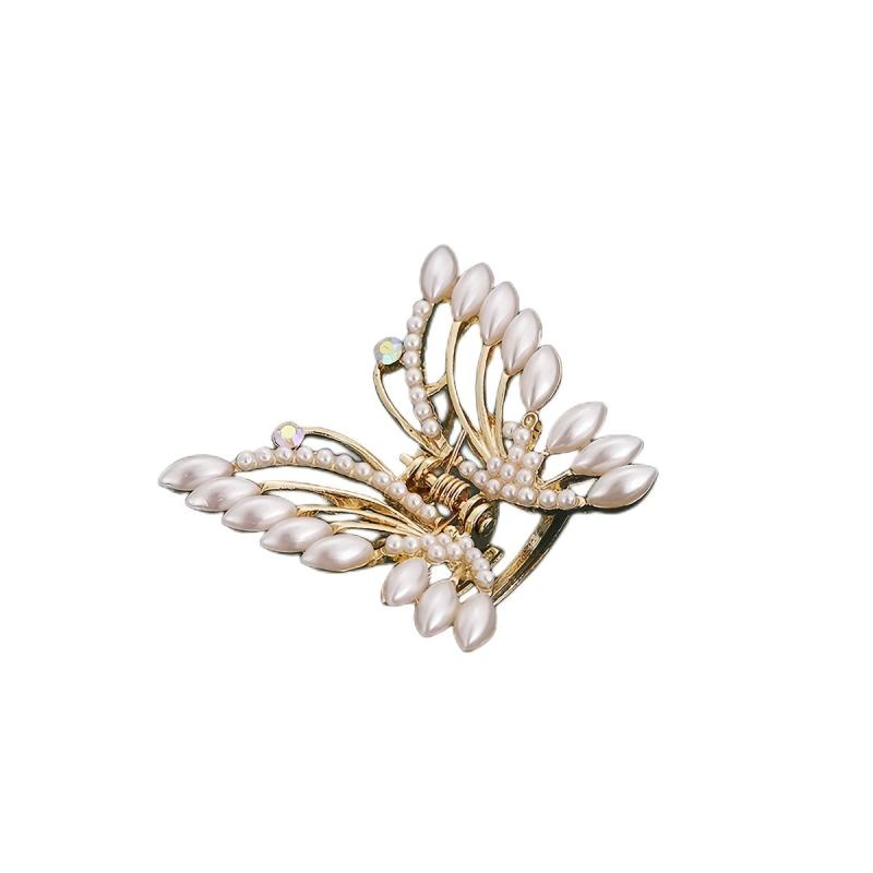 Metal Butterfly Hair Claw Clips for Girls and Women
