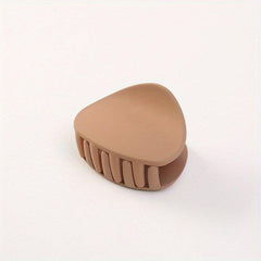 Minimalist Solid Hair Claw Acrylic Banana Clip Headwear