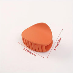 Minimalist Solid Hair Claw Acrylic Banana Clip Headwear