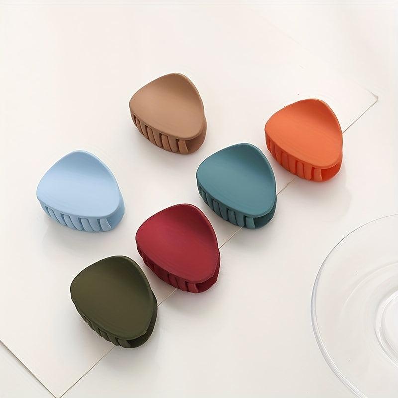 Minimalist Solid Hair Claw Acrylic Banana Clip Headwear