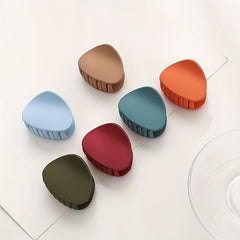 Minimalist Solid Hair Claw Acrylic Banana Clip Headwear