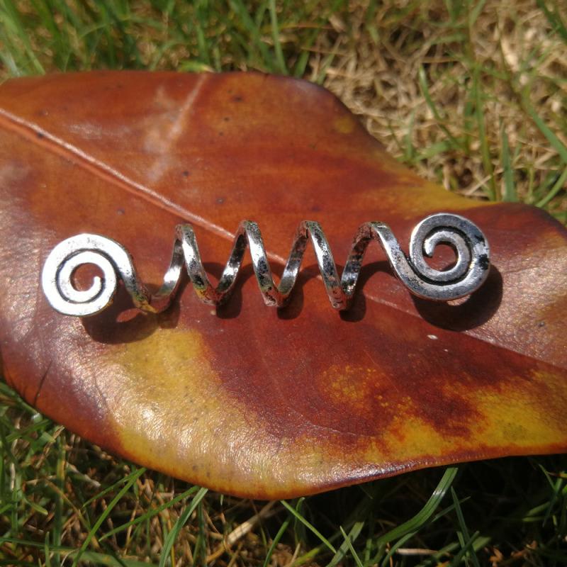 Snake Hair Jewelry For Women Braids Serpent Dreadlock Rings Hair Beads