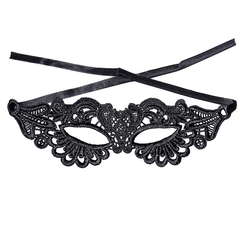 Lace Eye Mask Gothic Costume Animal Half Mask Cosplay Masquerade Dress Party