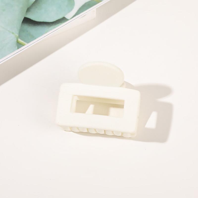Mini Square Hair Claw for Thin Hair Non-slip Hold