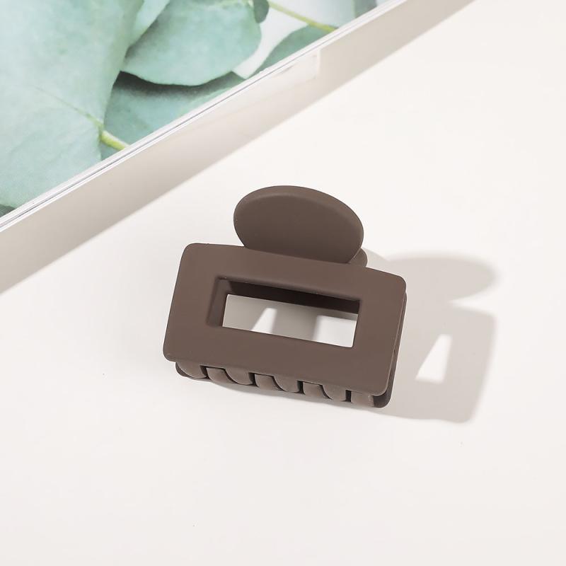 Mini Square Hair Claw for Thin Hair Non-slip Hold