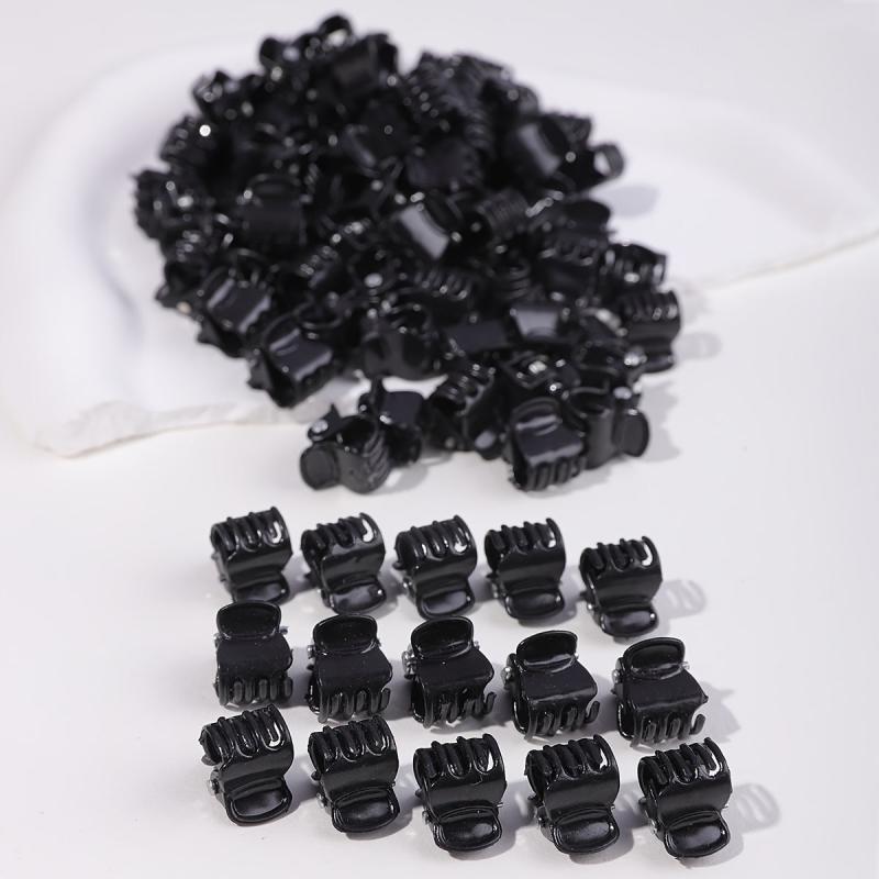 100pcs Mini Hair Claw Clip Non Slip Strong Shark Claw Braid Hair Clip