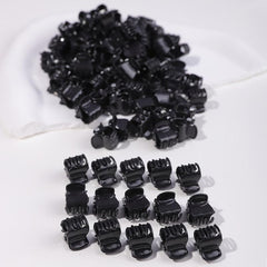 100pcs Mini Hair Claw Clip Non Slip Strong Shark Claw Braid Hair Clip