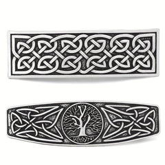 Vintage Viking Celtic Hair Clip Barrette Women Hair Head Jewelry