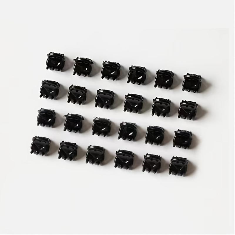 24pcs Mini Hair Claw Clips Non Slip Strong Hold Grip Hair Jaw Clip