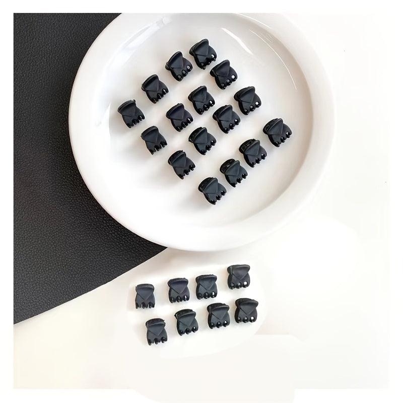 24pcs Mini Hair Claw Clips Non Slip Strong Hold Grip Hair Jaw Clip