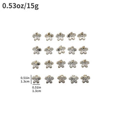 Butterfly Hair Clips Mini Hairclip For 90s Party Metallic Small Hair Claw