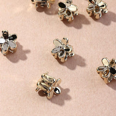 Butterfly Hair Clips Mini Hairclip For 90s Party Metallic Small Hair Claw
