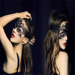 Party Queen Lace Mask Unshaped Makeup Ball Mask