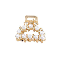 Rhinestone Pearl Hair Claw Shark Claw Holder