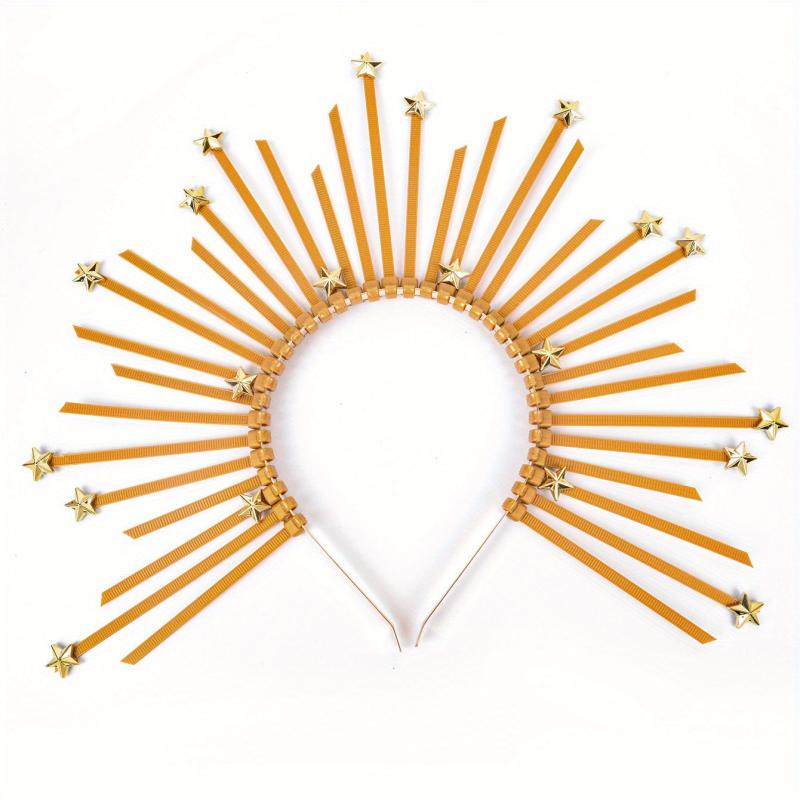 Vintage Spiked Headband Gothic Hair Hoop for Women