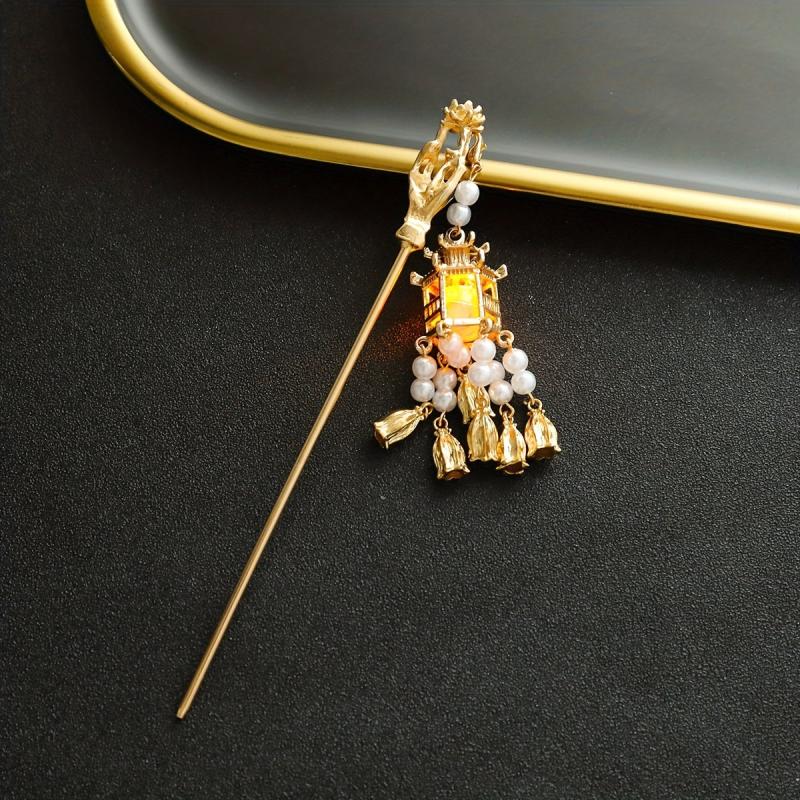 Vintage Chinese Lantern Hair Sticks for Women Girls