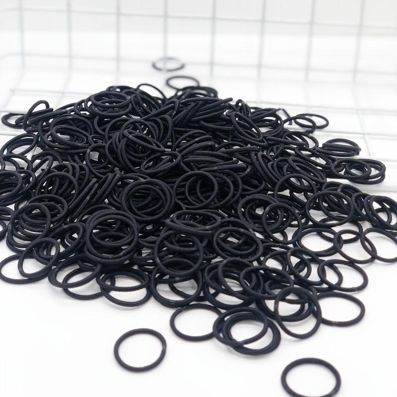 400pcs Colorful Elastic Hair Tie Ponytail Holder Bands