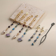 Metal Butterfly Hair Clips 187Pcs Set Hippie Hair Accessories Women