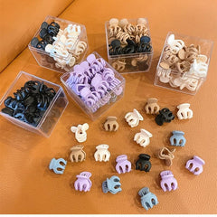 10pcs Mini Hair Claw Clips Non Slip Strong Hold Grip Hair Jaw Clip