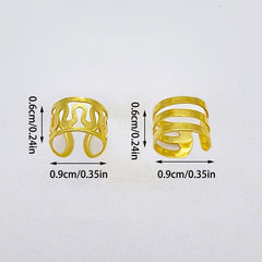 10pcs Viking Hair Beads Spiral Coils Dreadlock Braids Rings Clips