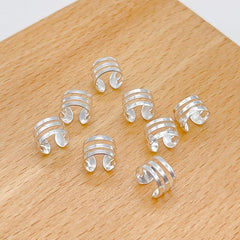 10pcs Viking Hair Beads Spiral Coils Dreadlock Braids Rings Clips