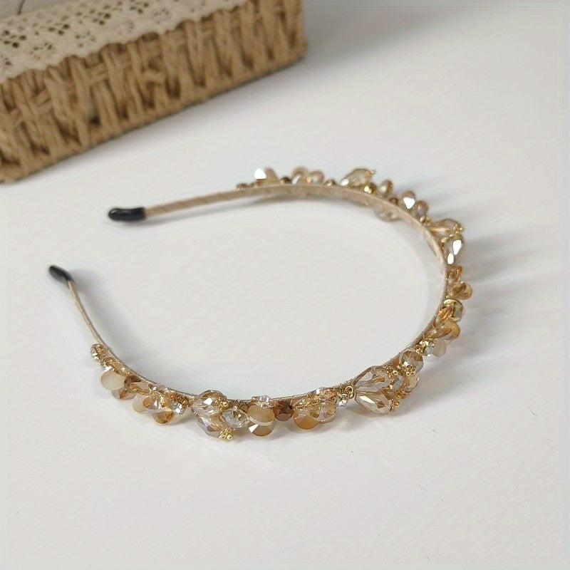 Sparkling Rhinestone Headband for Women Girls Party